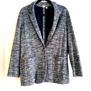 Gap knit long blazer size s